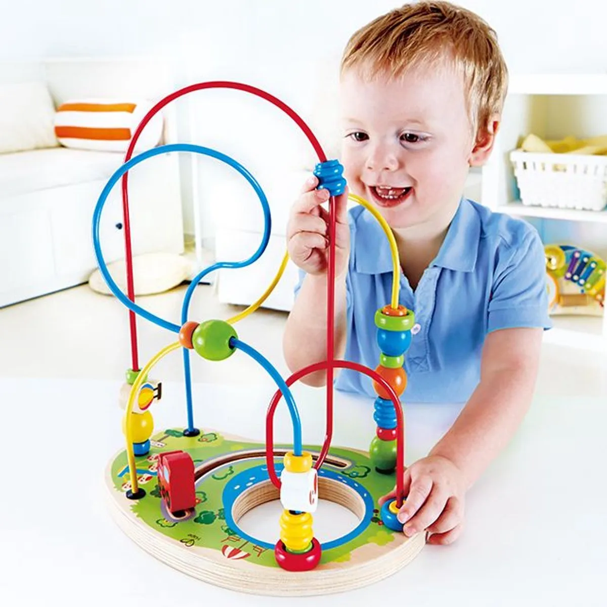 Hape Ringelkunst - 1 Kralenspiraal - Veelkleurig
