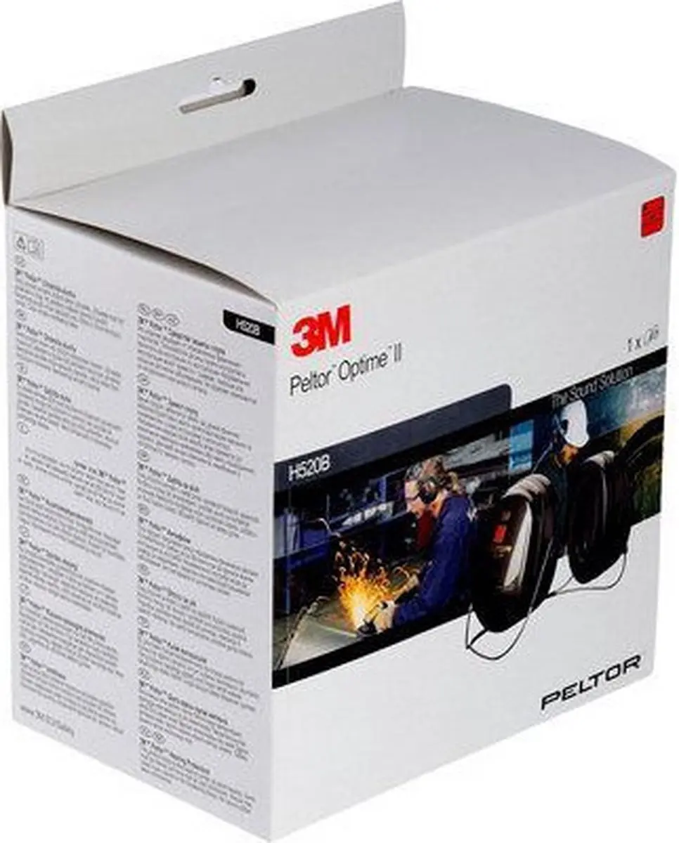 3M Peltor Optime 2 H520B Oorkappen - Donkergroen