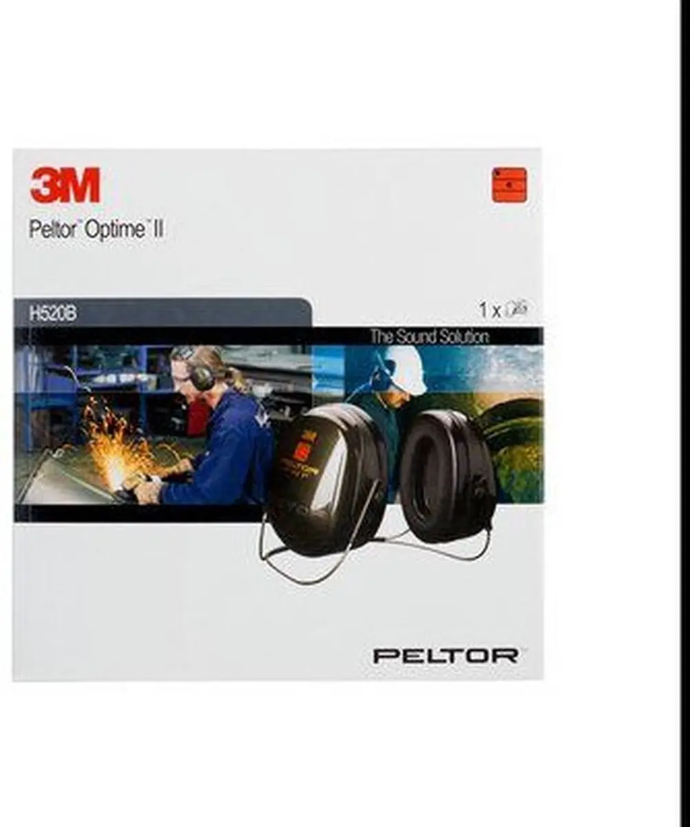 3M Peltor Optime 2 H520B Oorkappen - Donkergroen