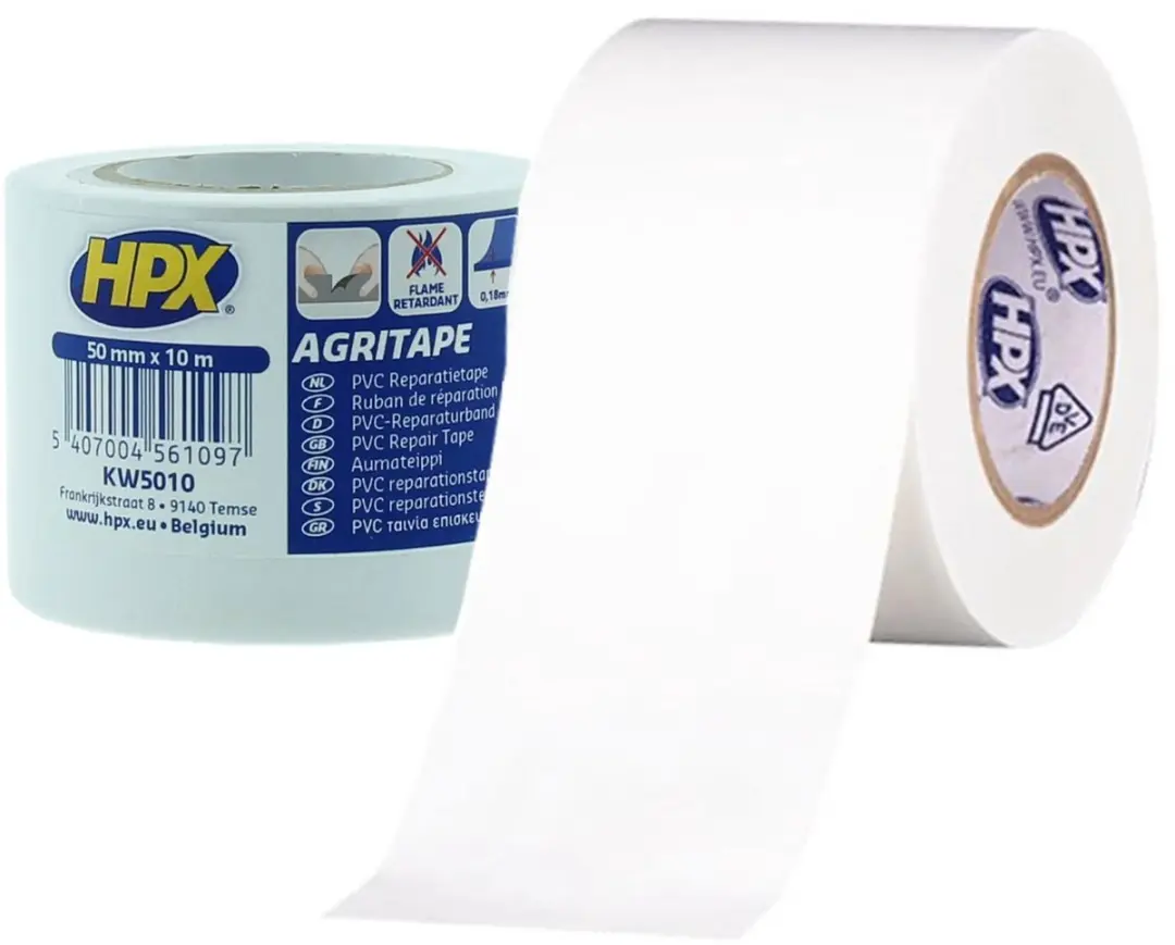 HPX Agritape Wit 50mm x 10m