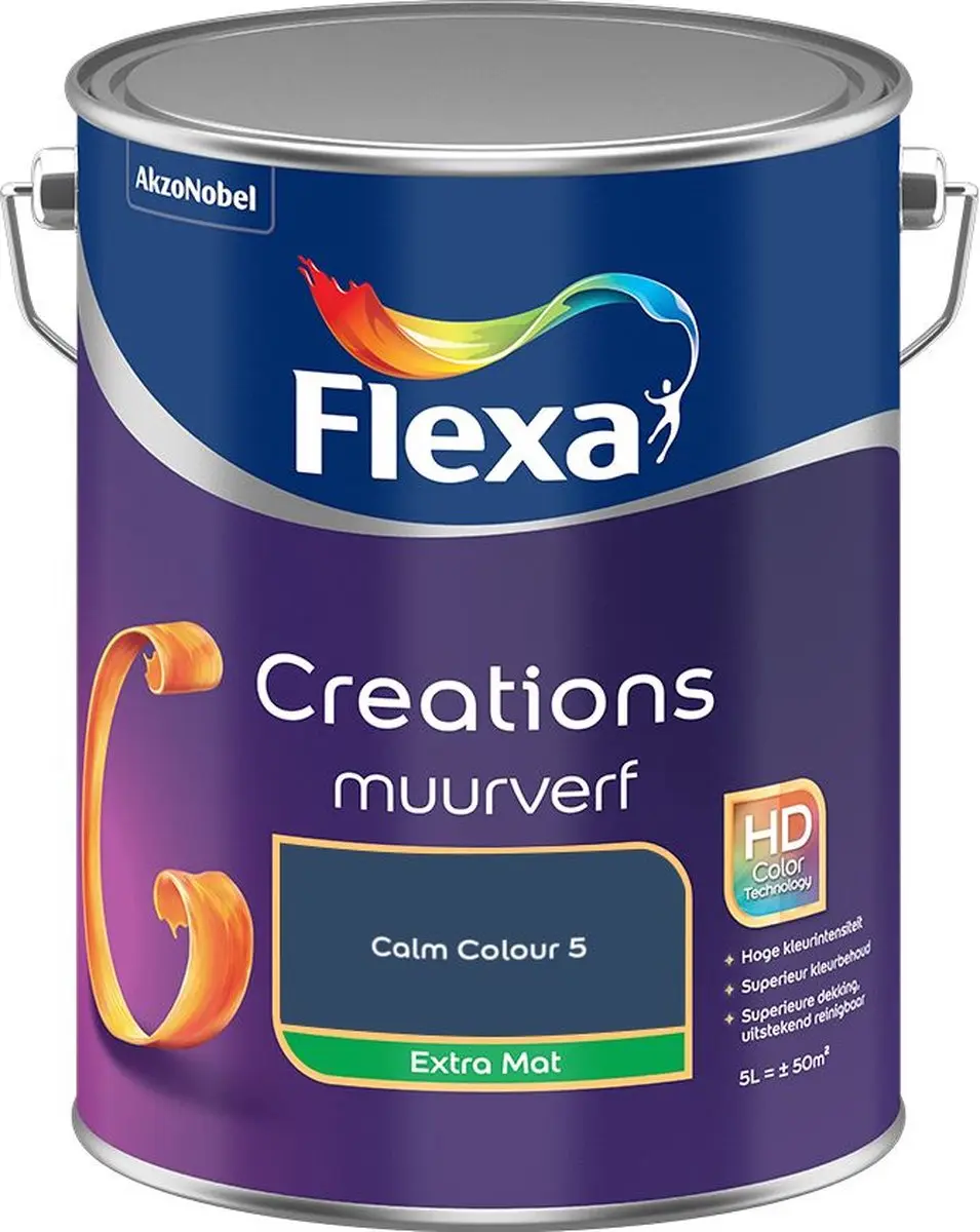 Flexa Creations Muurverf Extra Mat Calm Colour 5 - 5L