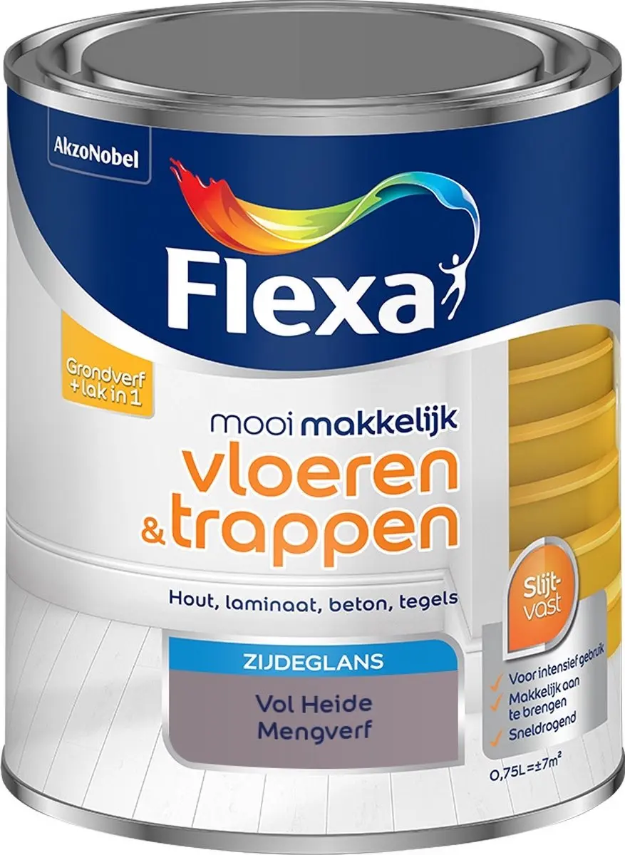 Flexa Mengverf Vol Heide 750ml - o.a. hout/steen