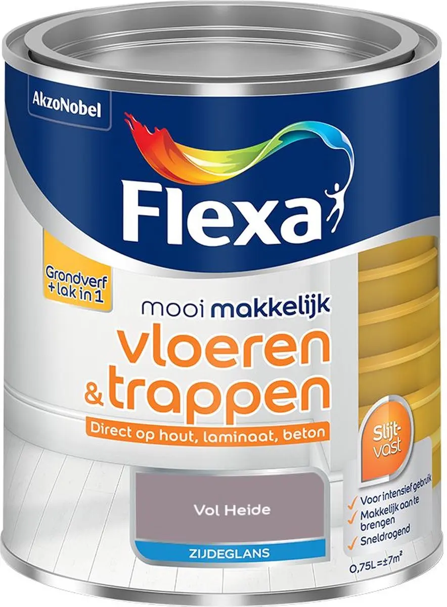 Flexa Mengverf Vol Heide 750ml - o.a. hout/steen