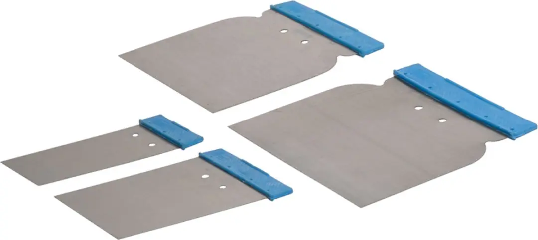 Silverline Plamuurmessen Set 4-delig