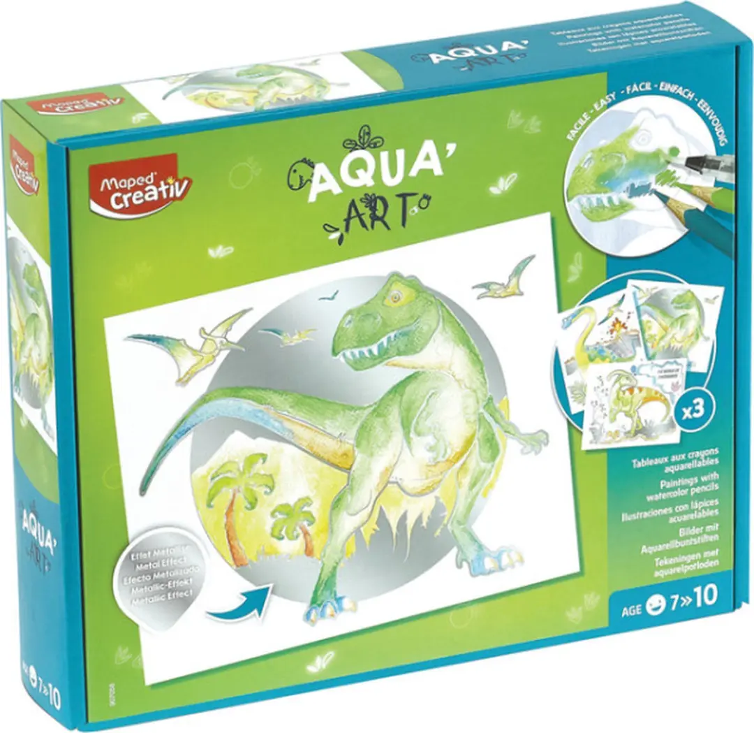 Maped Creativ AquaArt Dinosaurus Hobbyset
