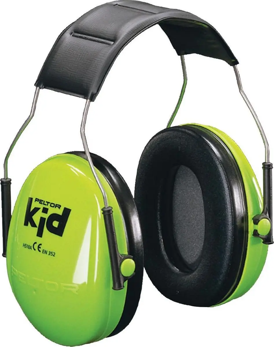 3M Peltor Kid Oorbeschermers - 98dB - Groen - 2 Stuks