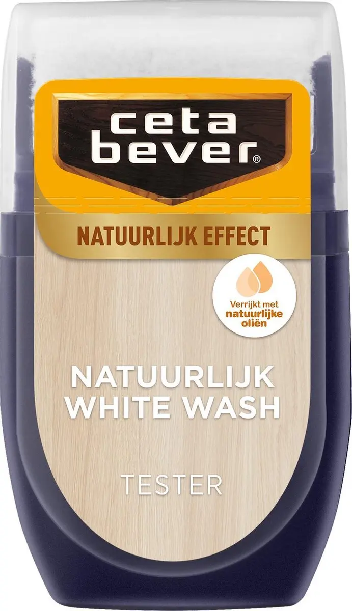 CetaBever Natuurlijk White Wash Tester 30ml
