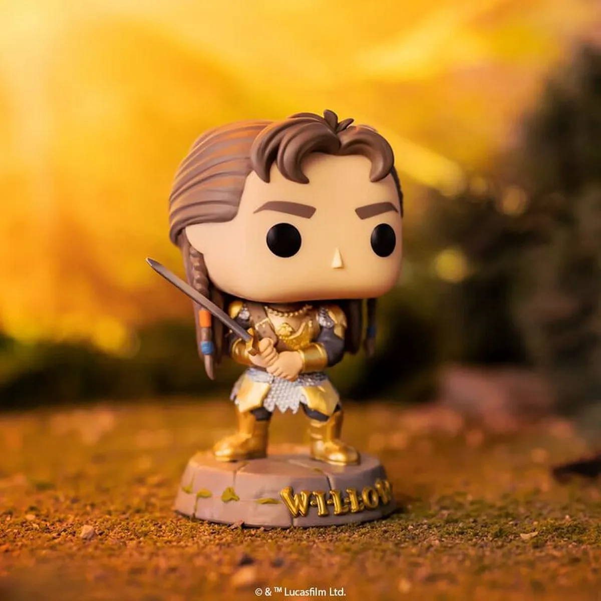 Funko POP! Movies Madmartigan Metallic Willow 65766 Verzamelfiguur - 9 cm