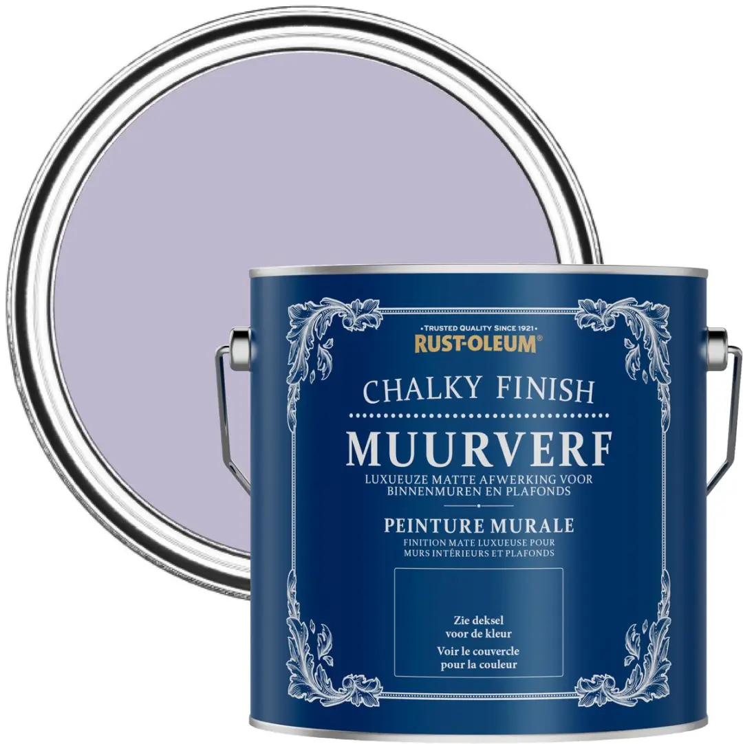 Rust-Oleum Muurverf Chalky Blauwe regen 2,5L