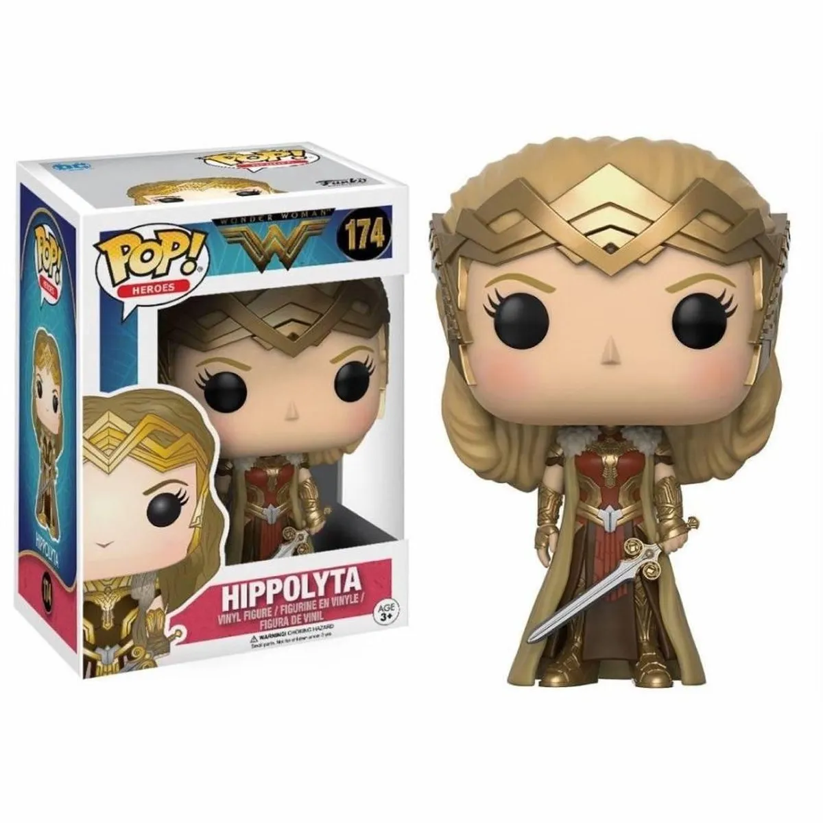 Funko Pop! Hippolyta #174 Wonder Woman - Verzamelfiguur - Multi