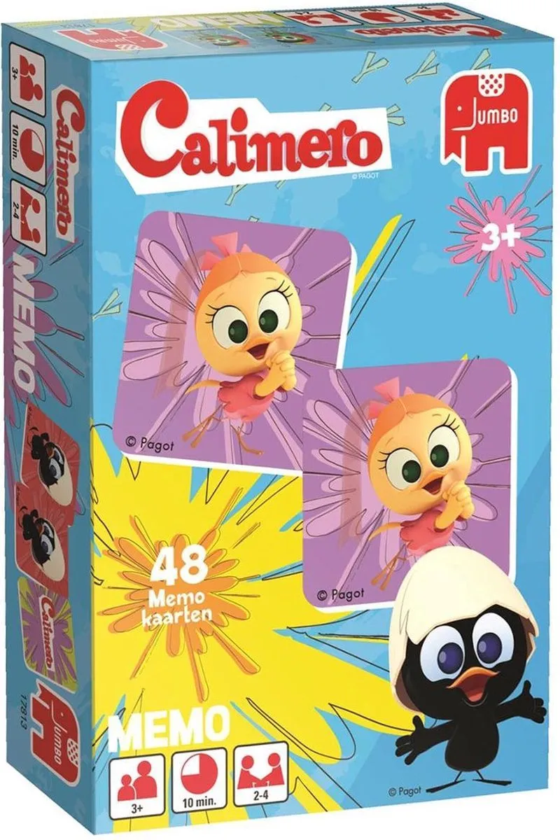 Jumbo Calimero Memo Spel - 4 Spelers