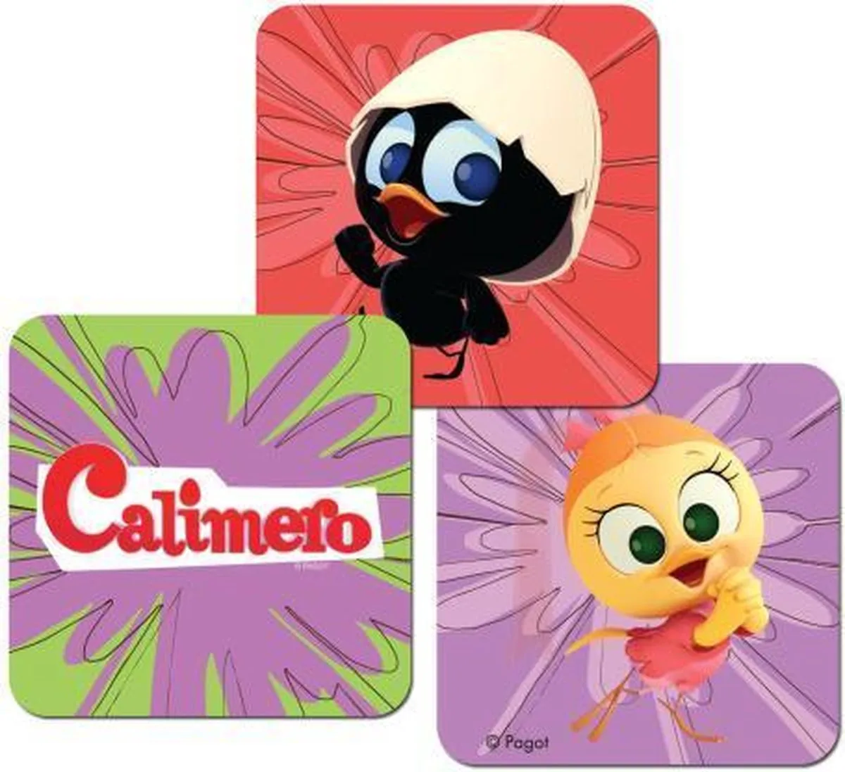 Jumbo Calimero Memo Spel - 4 Spelers
