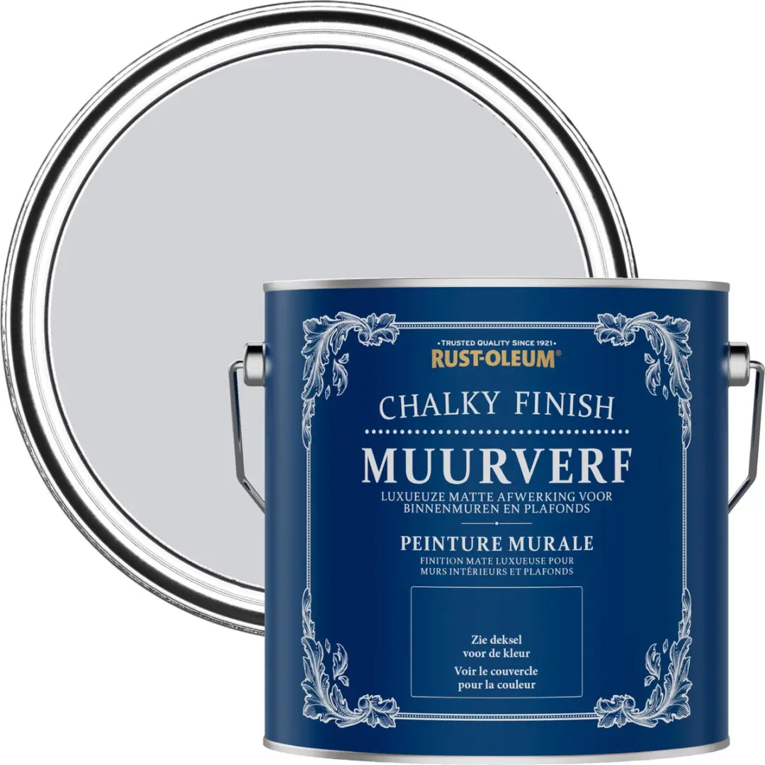 Rust-Oleum Schaduw Lila Chalky Finish Muurverf 2,5L