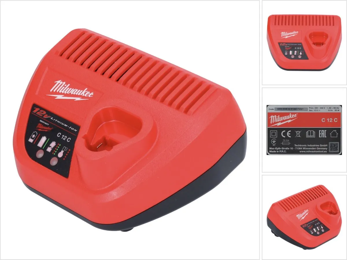 Milwaukee C12 C Acculader 12V