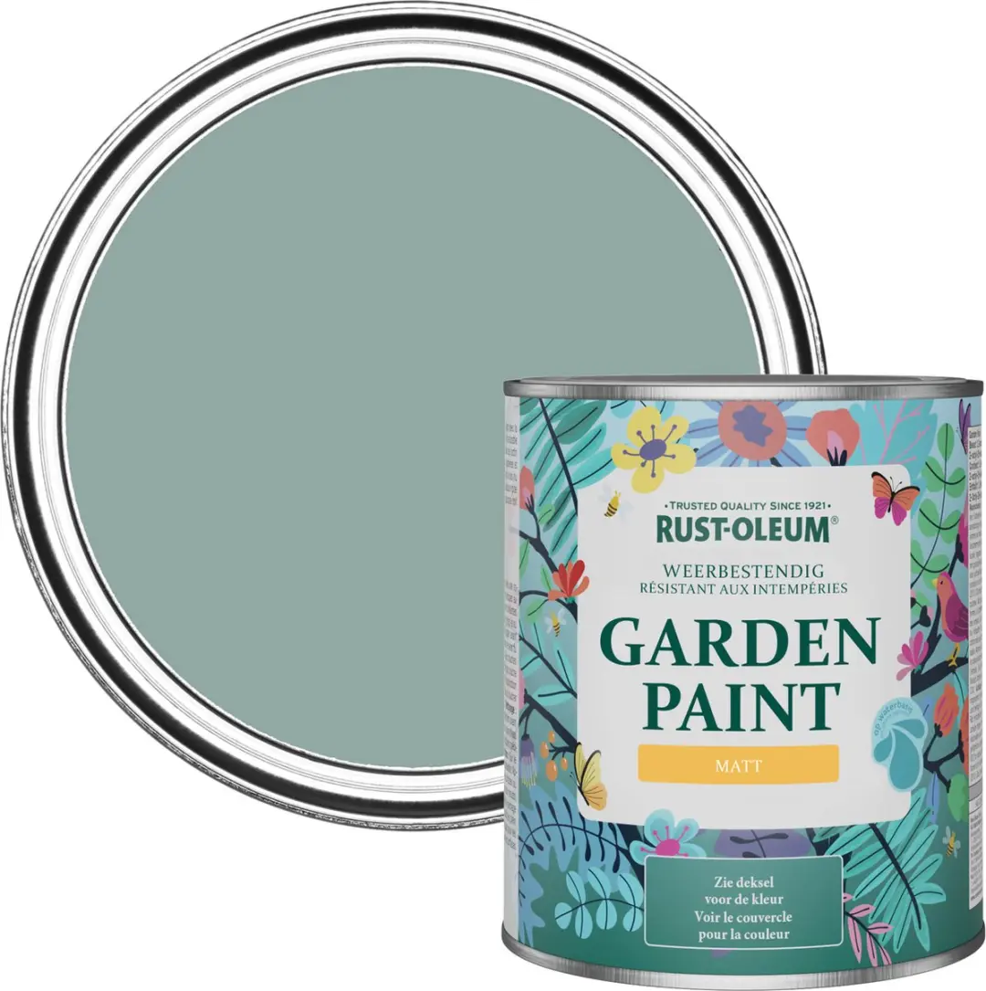Rust-Oleum Gresham Blauw Tuinverf Matt 750ml