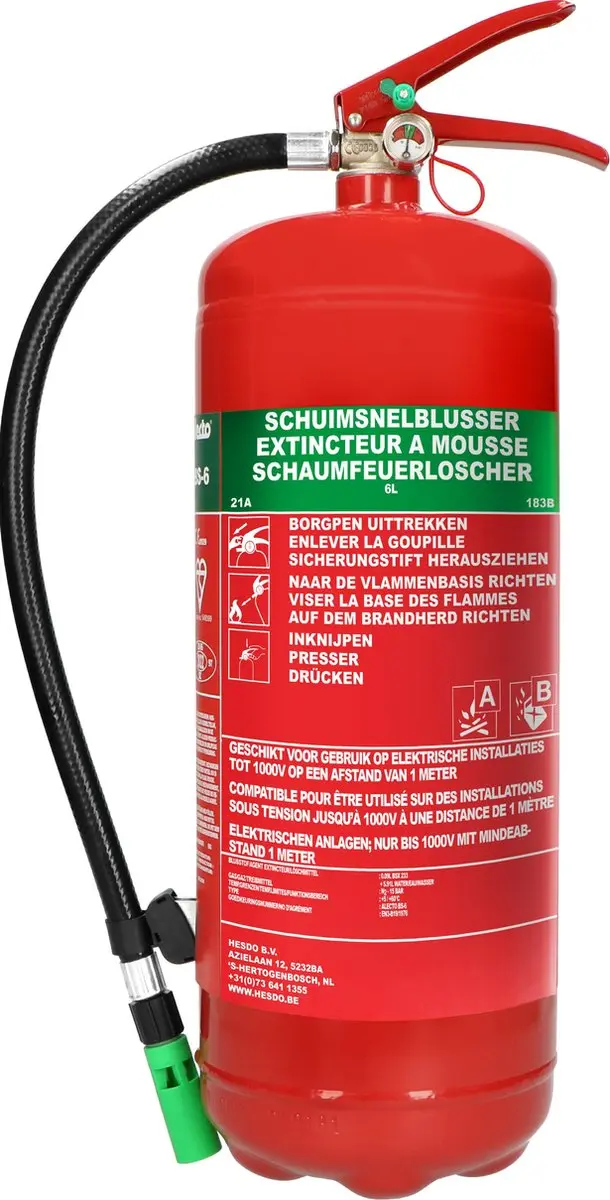 Alecto BS6 Schuimblusser 6L