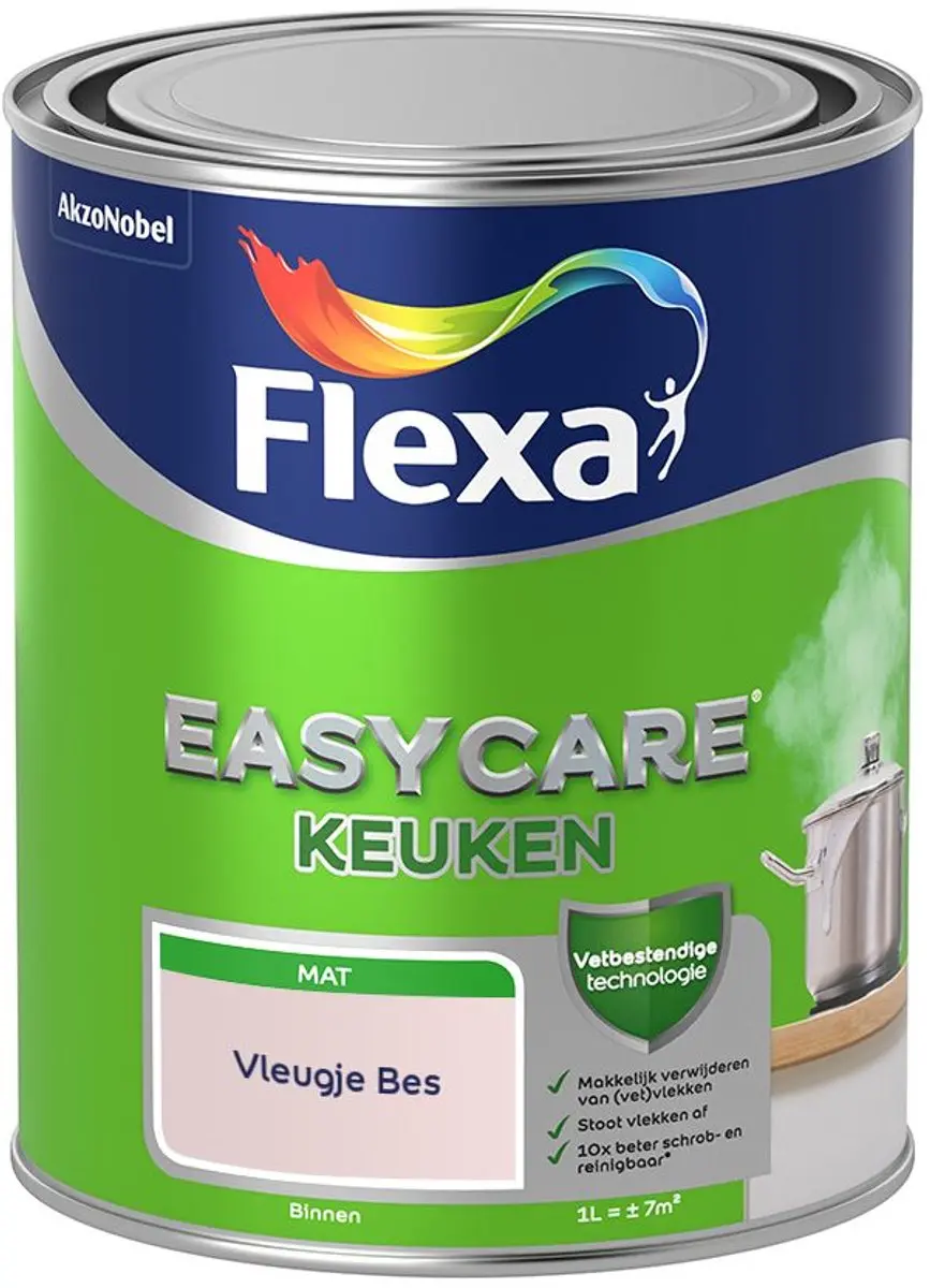 Flexa Easycare Keukenverf Vleugje Bes - 1L