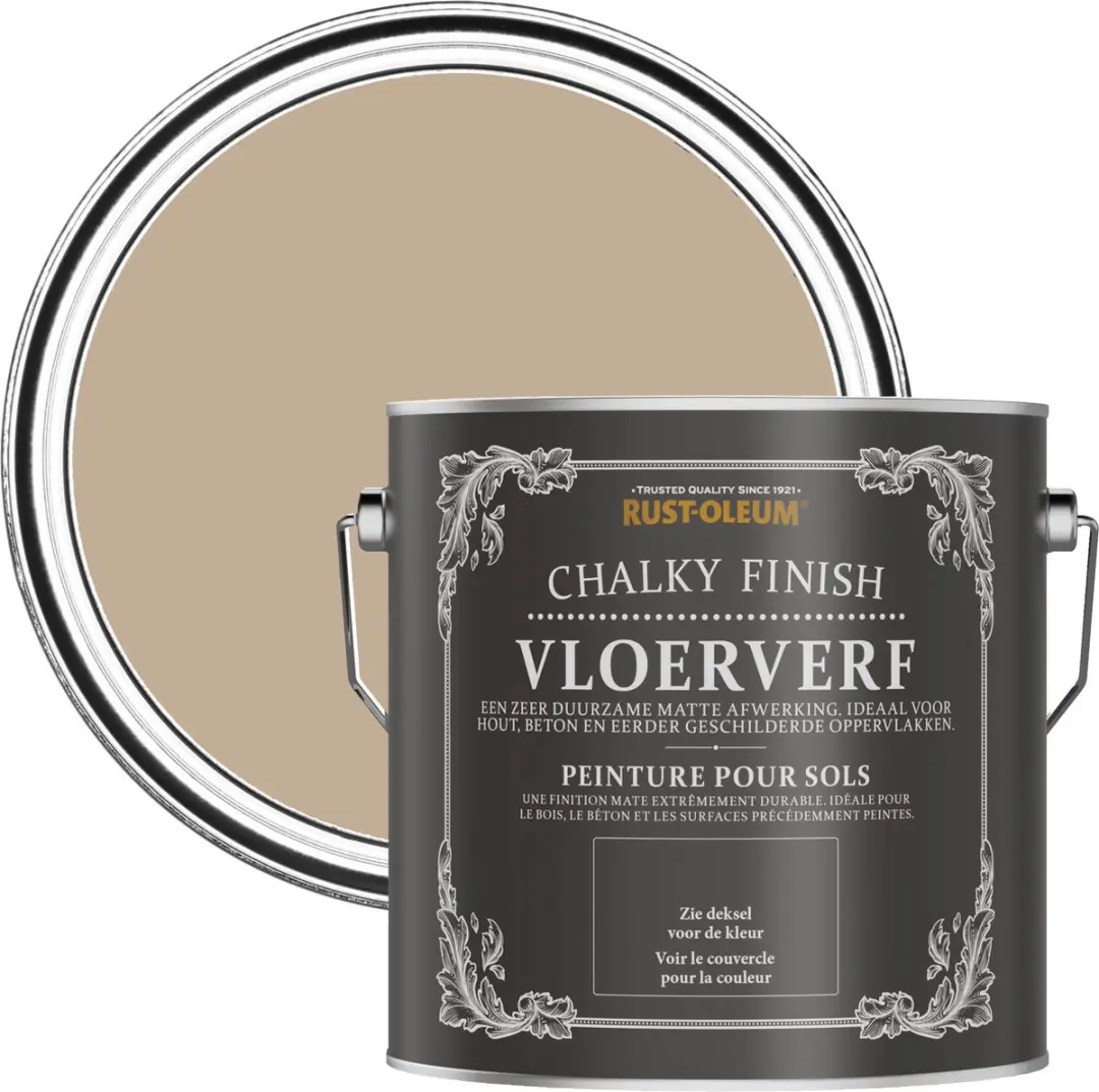 Rust-Oleum Vloerverf Gezouten Karamel 2,5L