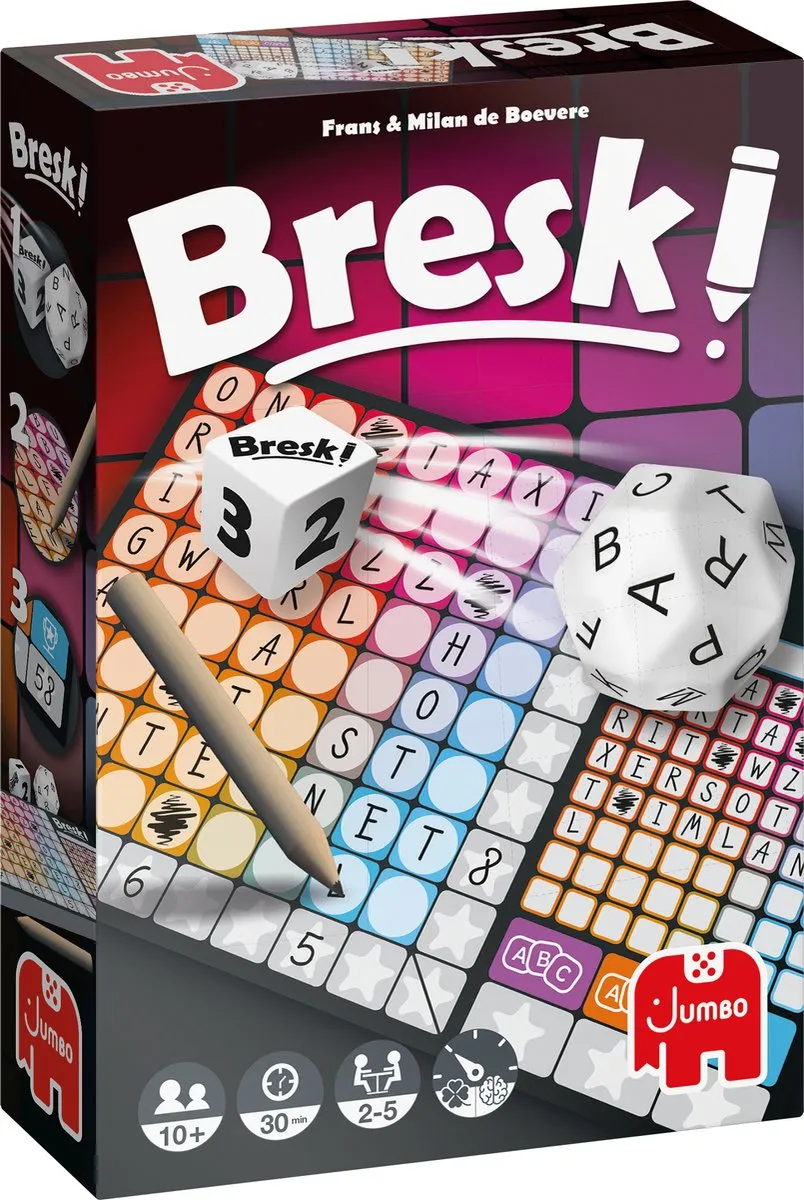 Jumbo Bresk! Dobbelspel - 5 Spelers