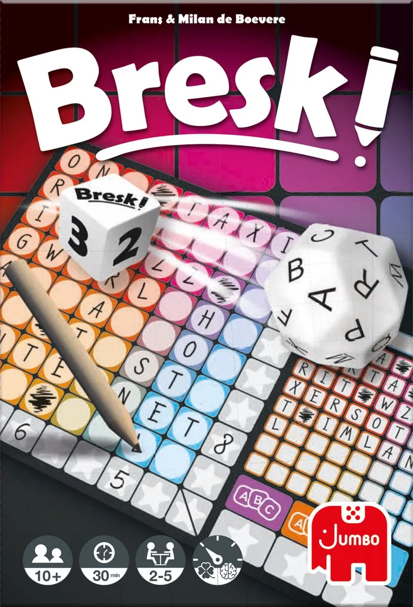 Jumbo Bresk! Dobbelspel - 5 Spelers