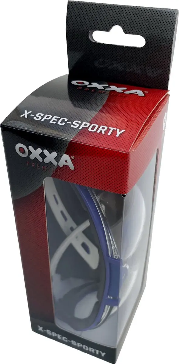 Oxxa X-Spec-Sporty 8230 Veiligheidsbril - Blauw/Transparant - afbeelding 6 van 6