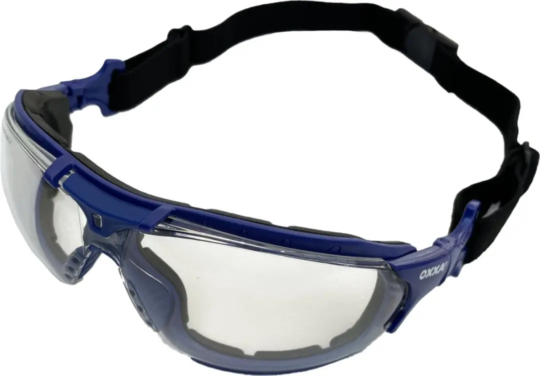 Oxxa X-Spec-Sporty 8230 Veiligheidsbril - Blauw/Transparant