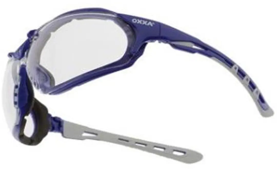 Oxxa X-Spec-Sporty 8230 Veiligheidsbril - Blauw/Transparant