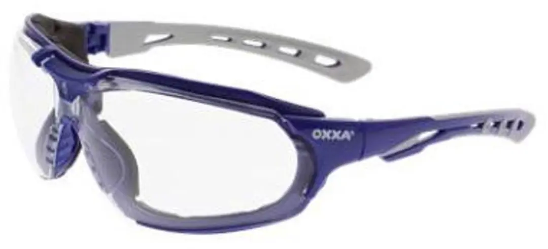 Oxxa X-Spec-Sporty 8230 Veiligheidsbril - Blauw/Transparant