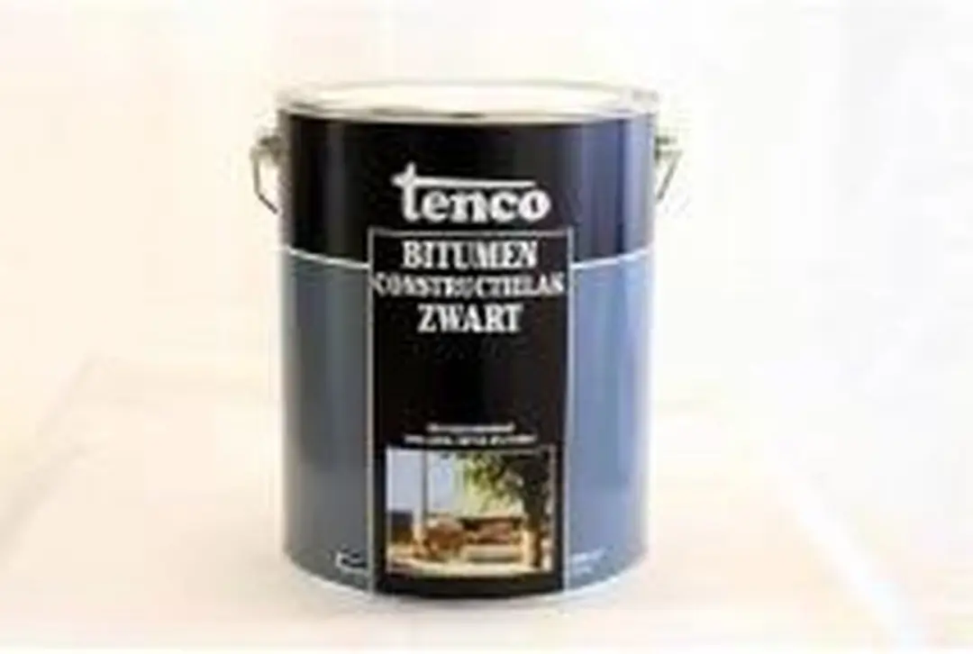 Tenco Bitumen Constructielak 5L - Zwart