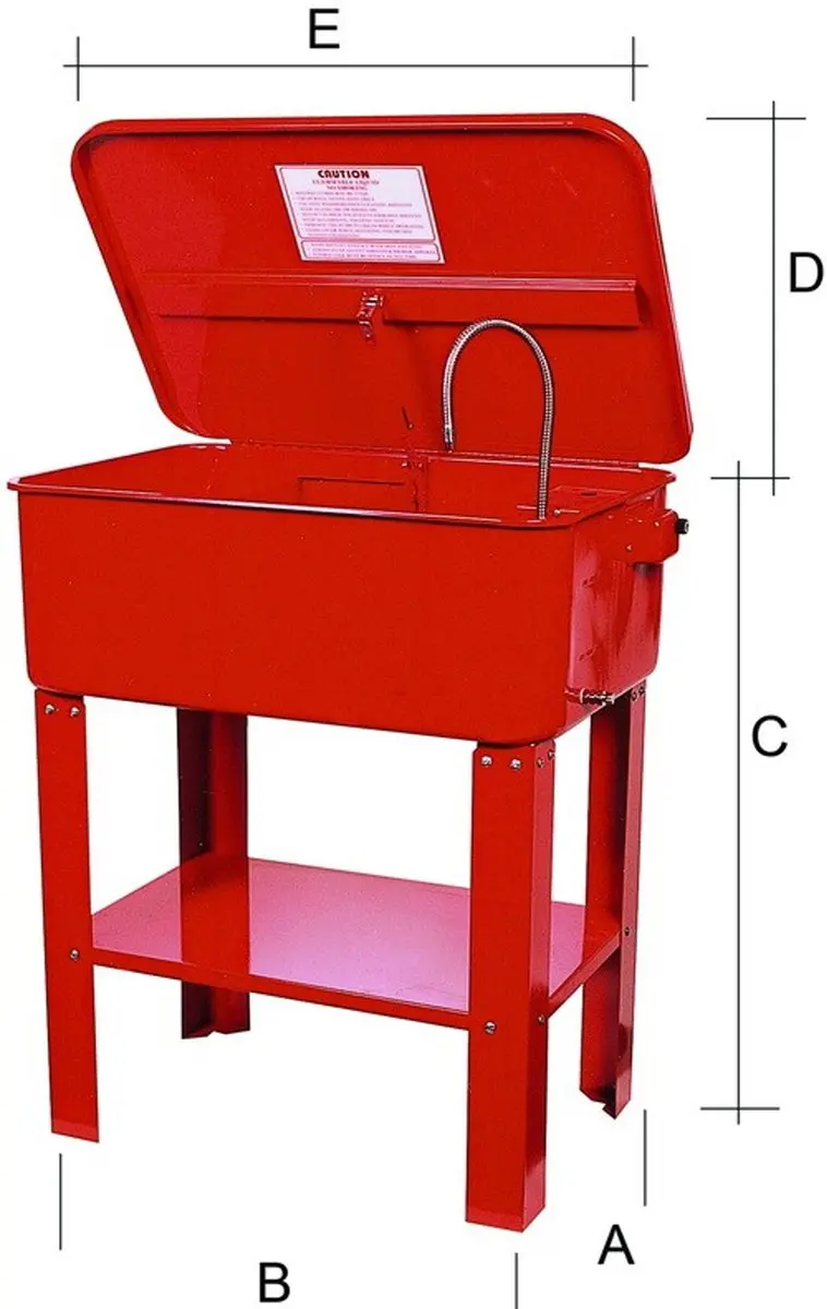 RODAC TL220N Onderdelenreiniger 75L