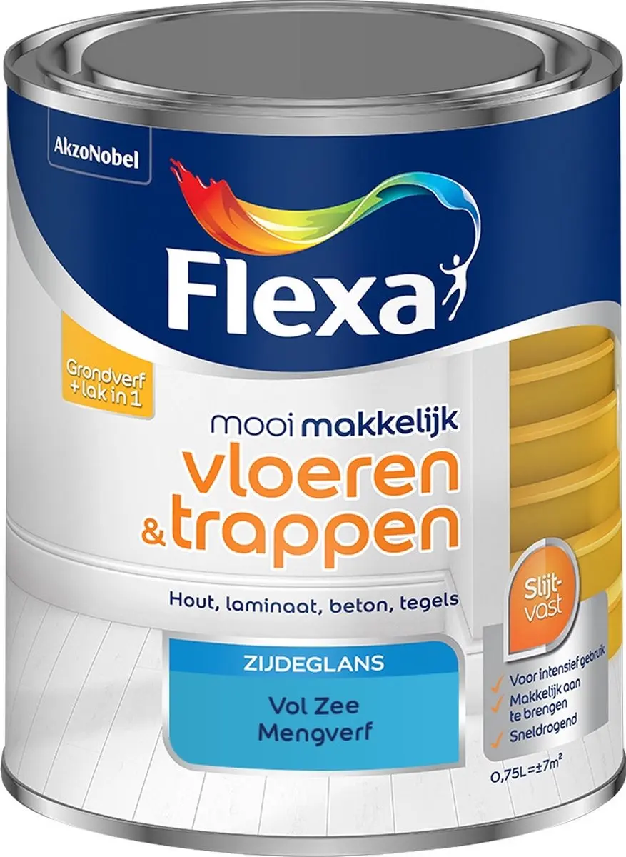 Flexa Mengverf Vol Zee 750ml - o.a. Hout/Steen