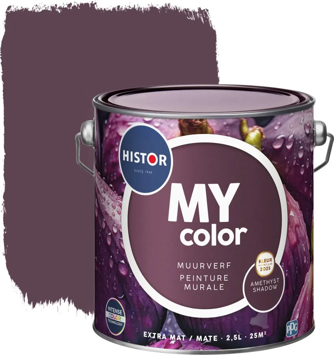 Histor MY Color Muurverf Amethyst Shadow 2.5L