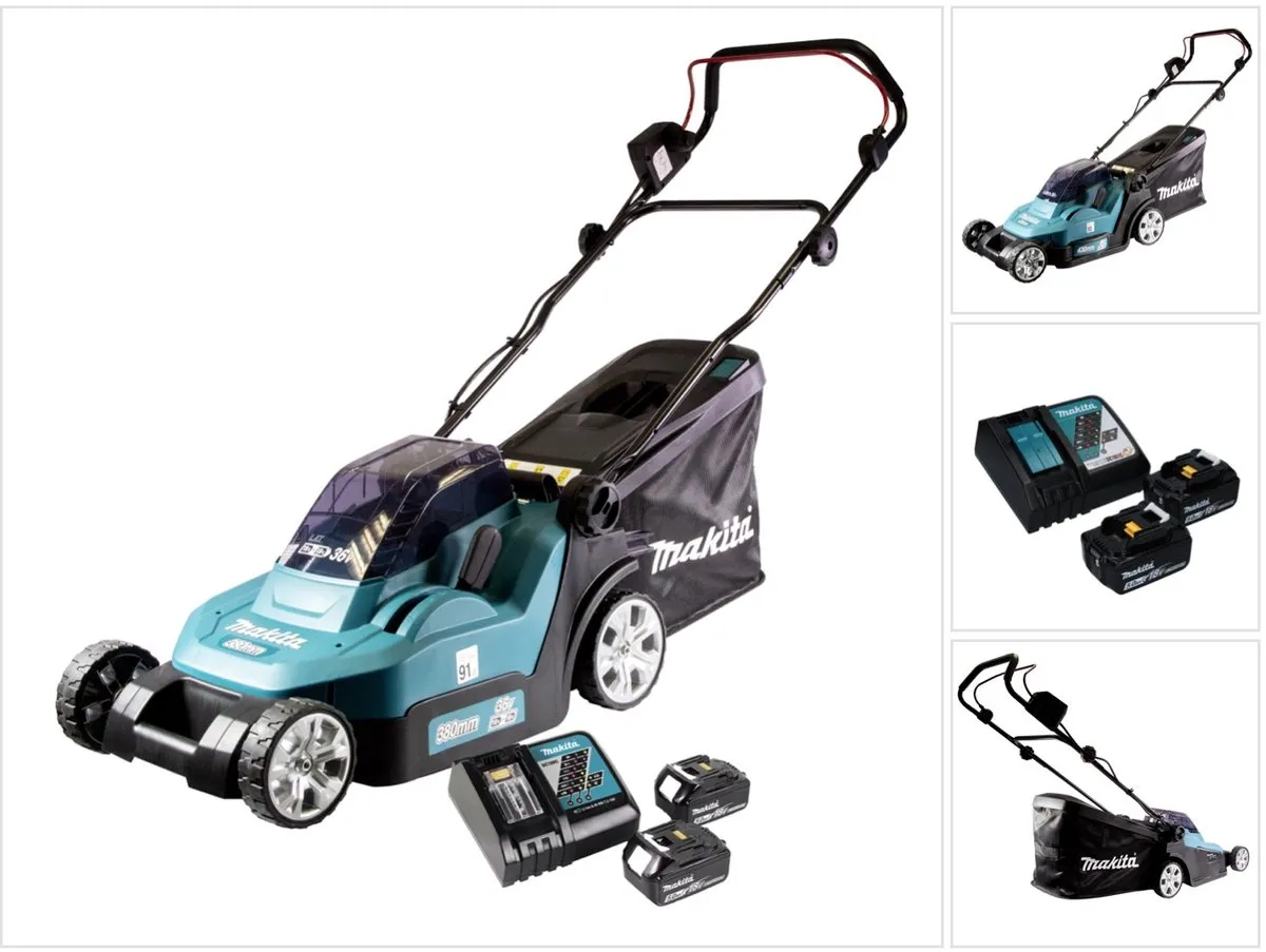 Makita DLM 432 RT2 Accu Grasmaaier 36V