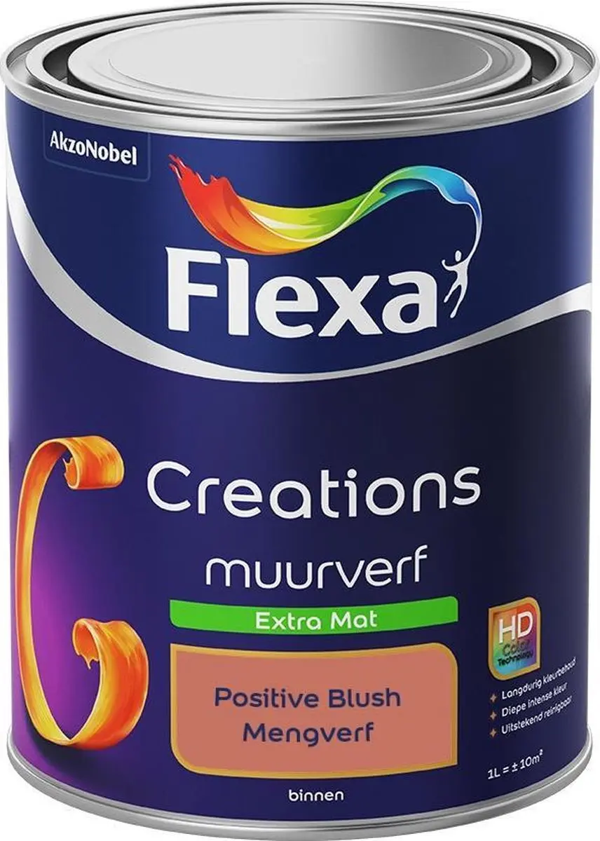 Flexa Creations Muurverf Extra Mat Positive Blush 1L