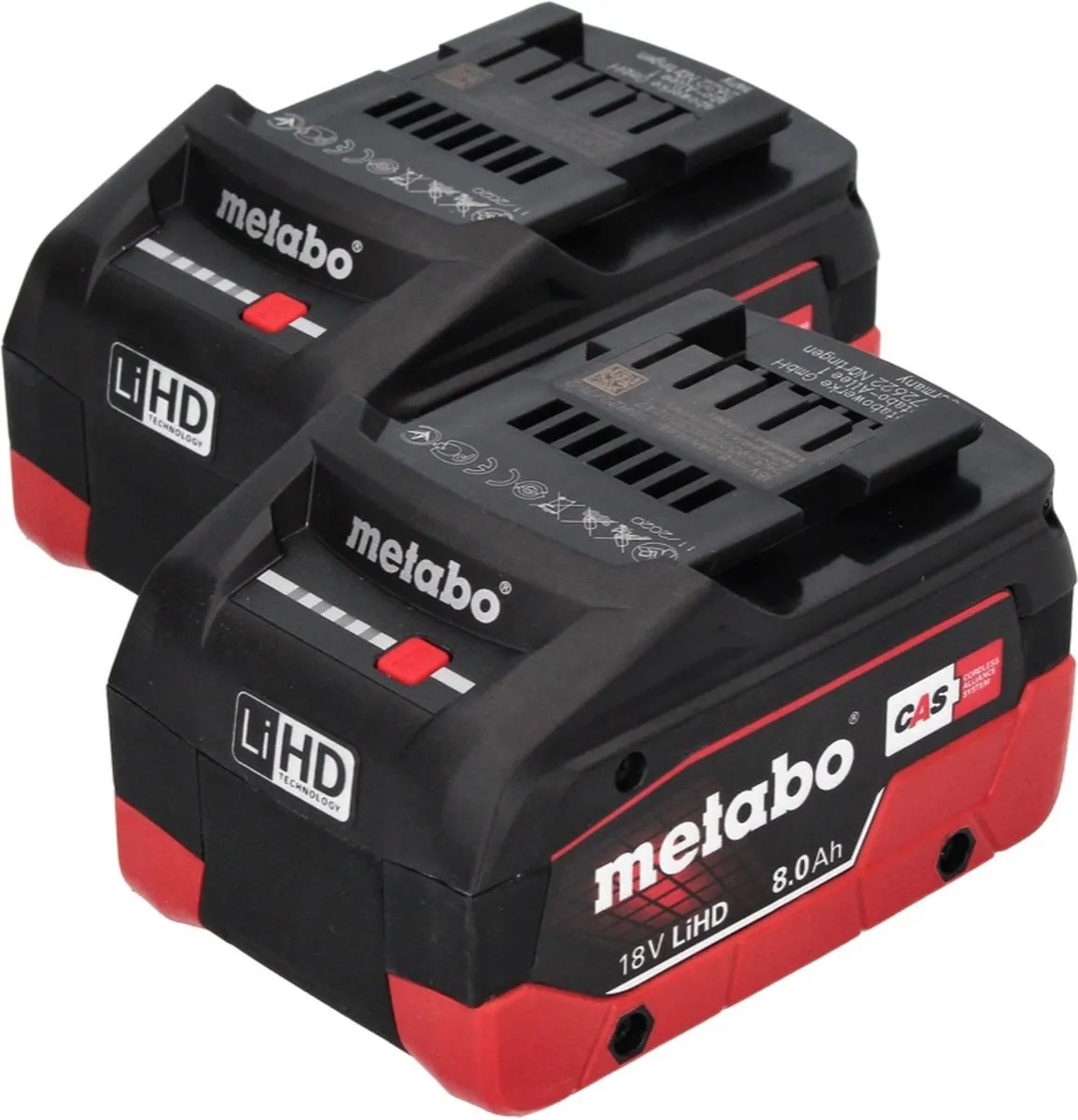 Metabo FSB 36-18 LTX BL 40 Accu-borstelfrees - 400mm - 2x 8.0Ah