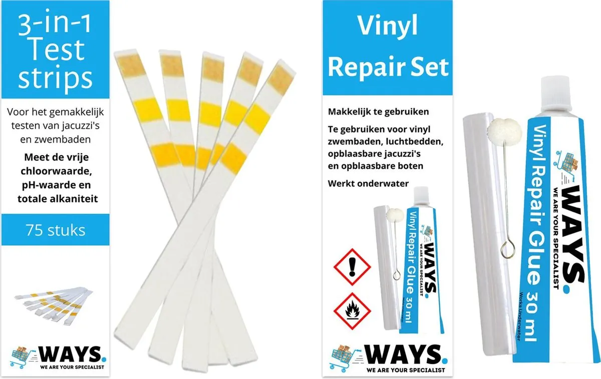 Intex Zwembadverwarming 28685 - 2x Solarmat + Reparatieset