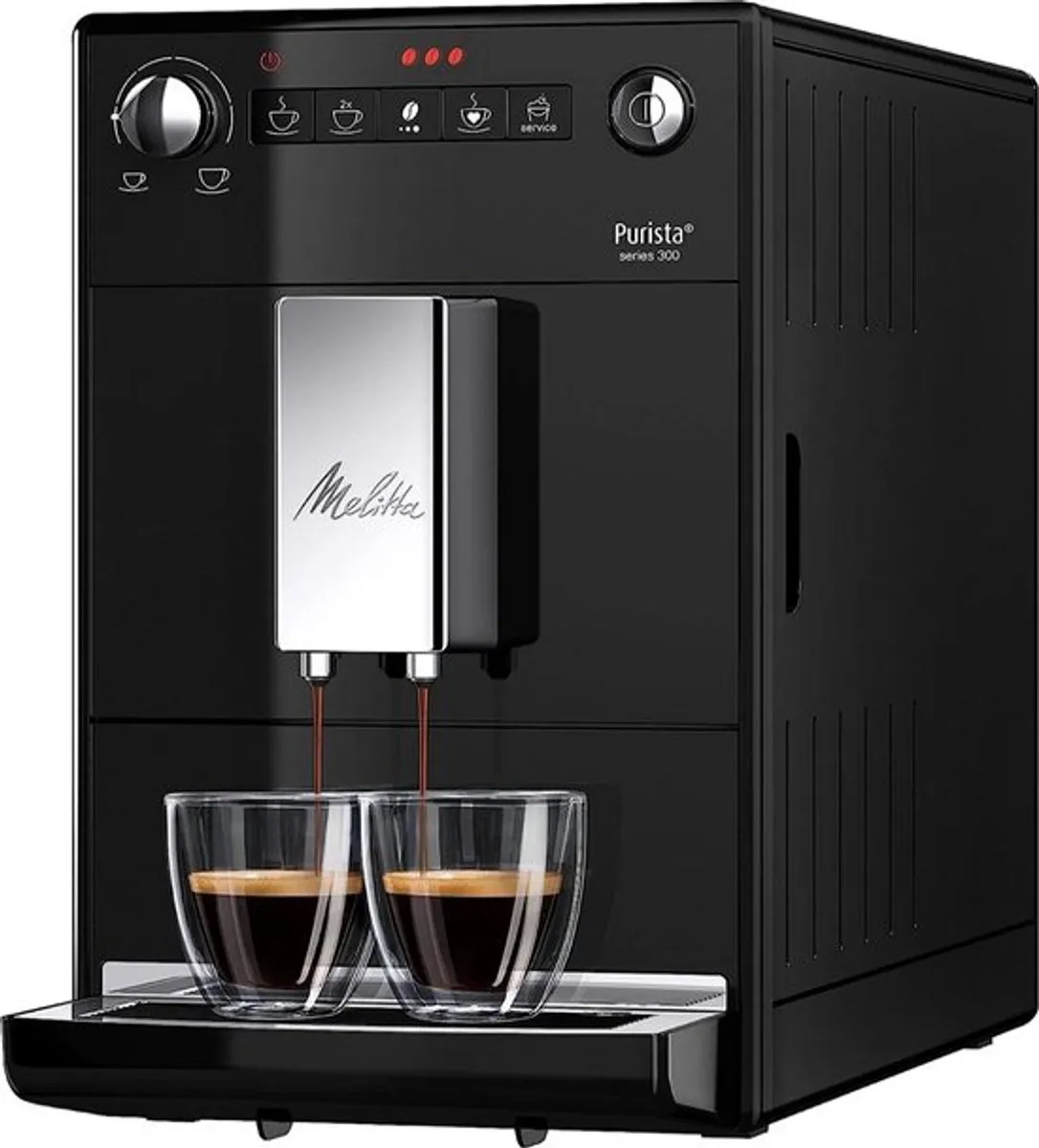 Melitta Purista F23/0-002 Volautomatische Espressomachine - Zwart