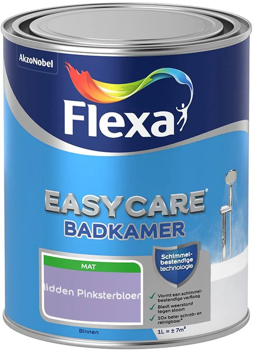 Flexa Easycare Badkamer Midden Pinksterbloem Mengverf 1L