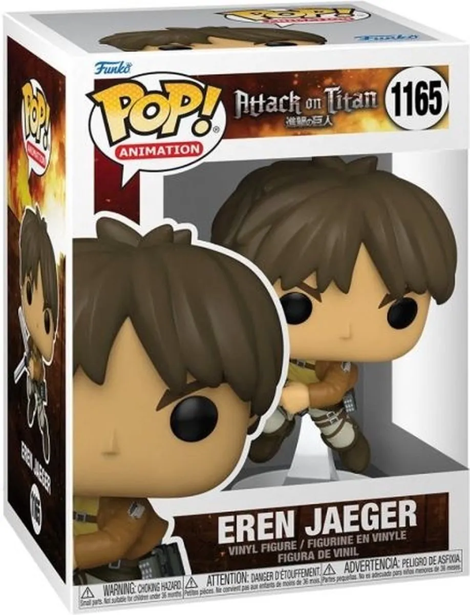 Funko Pop! Animation Attack on Titan Eren Jaeger #1165