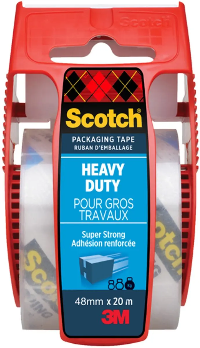 3M Scotch Transparant Pakband 20.3m x 48mm