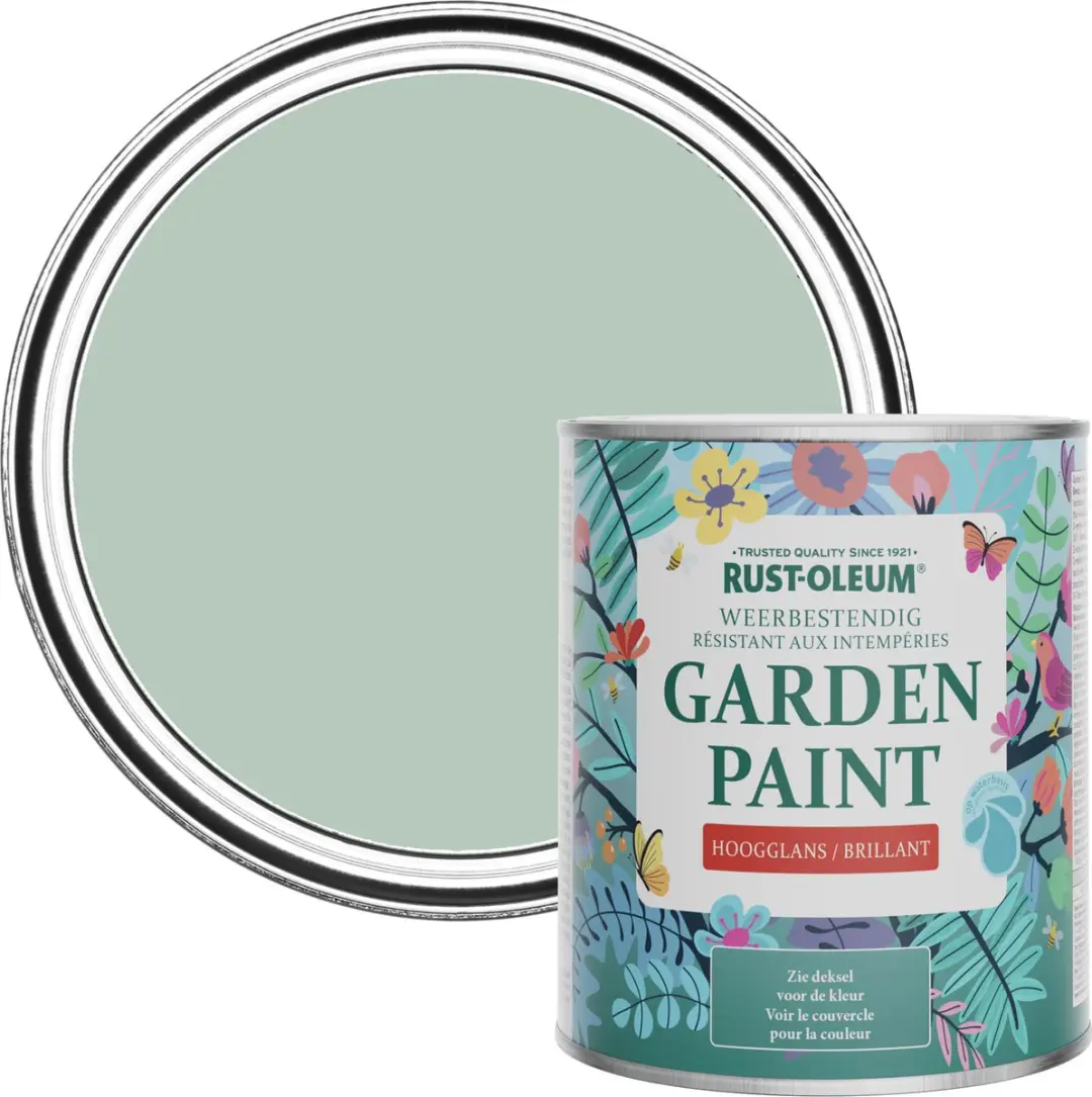 Rust-Oleum Groen Tuinverf Hoogglans 750ml