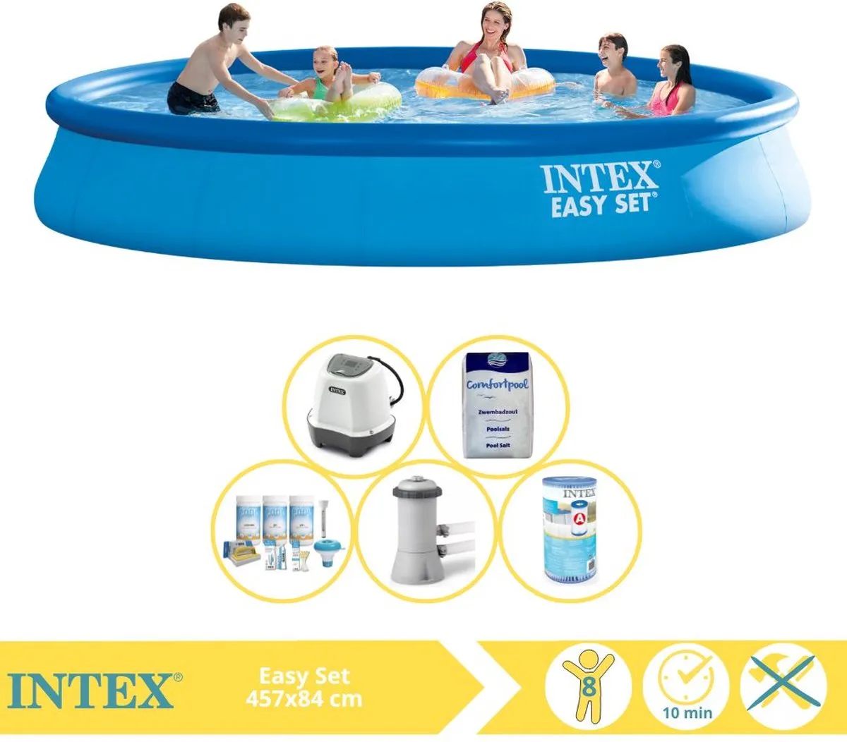 Intex Easy Set Zwembad 457x84cm