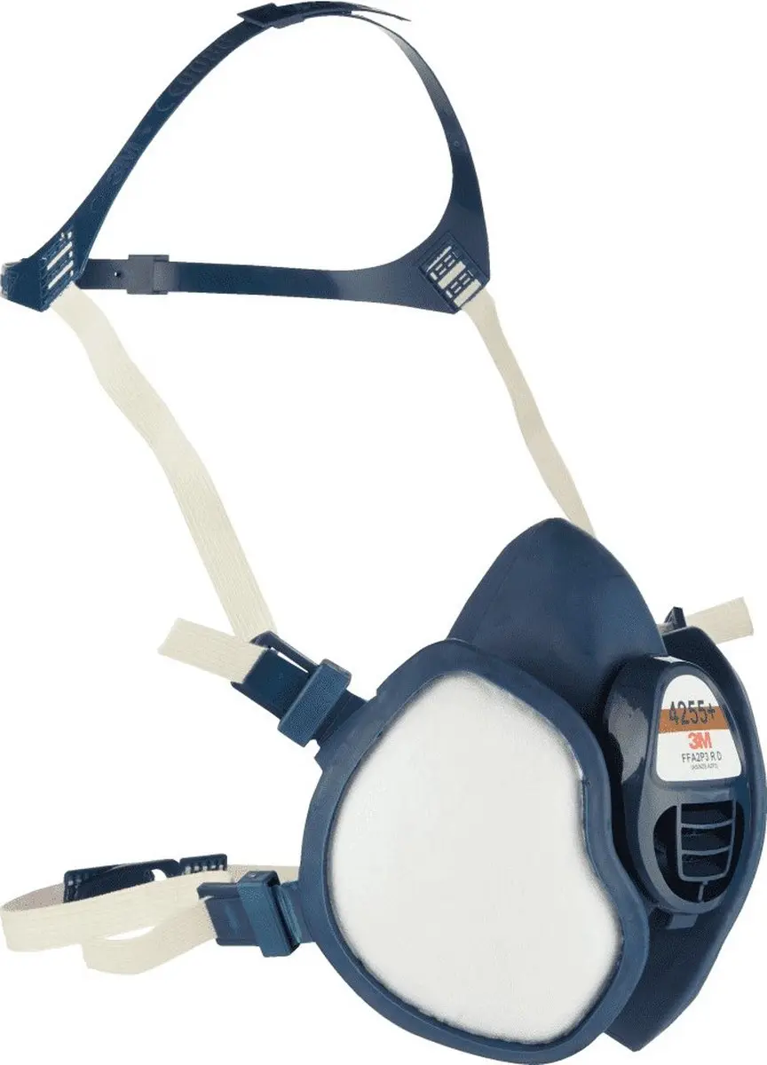 3M Stofmasker A2P3 Grafitti - Blauw - afbeelding 2 van 6