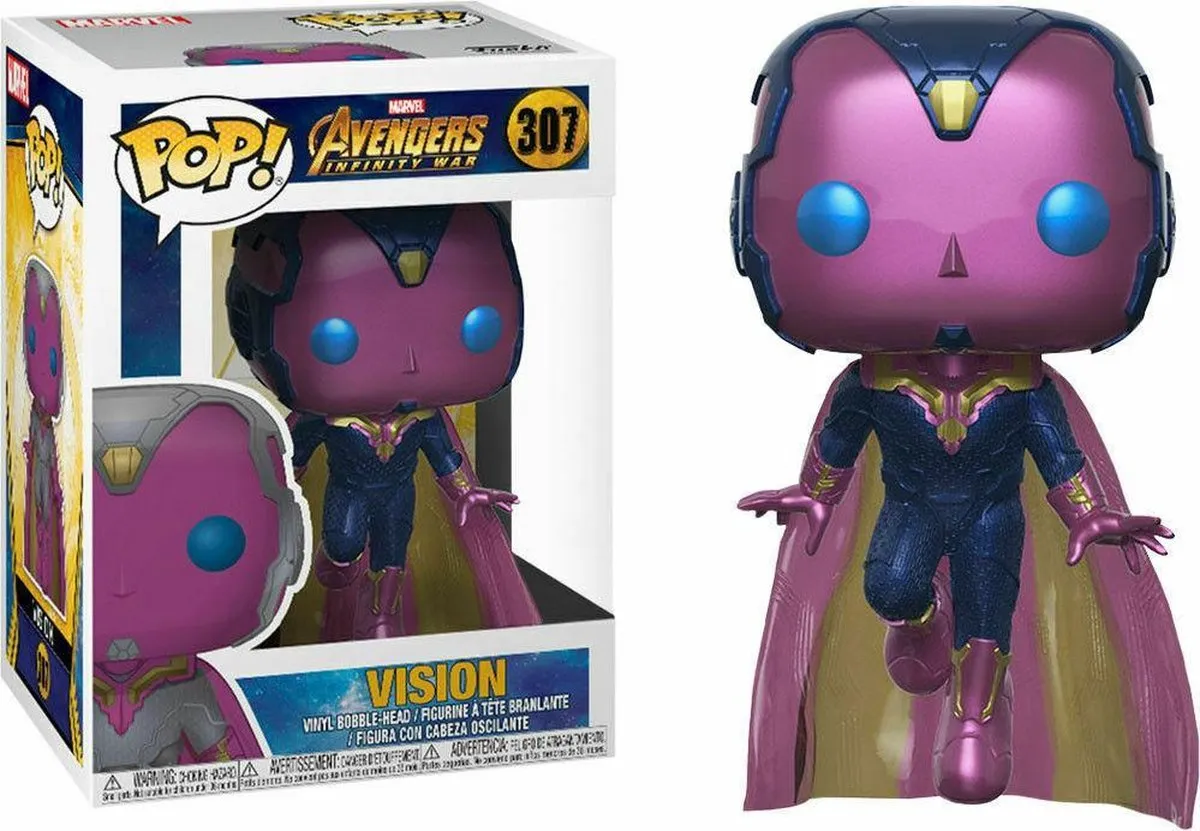 Funko Pop! Marvel Avengers Infinity War Vision #307