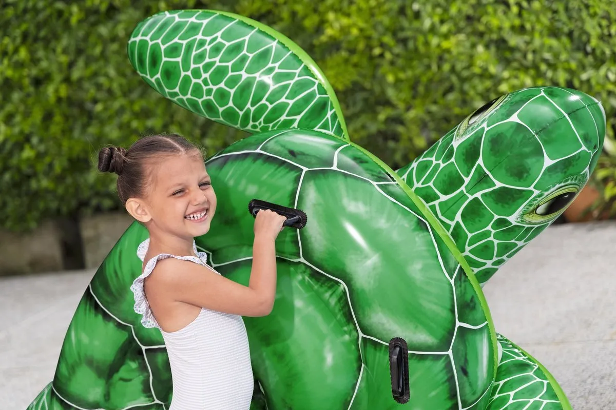 Bestway Opblaasbare Schildpad 150x145cm - Groen