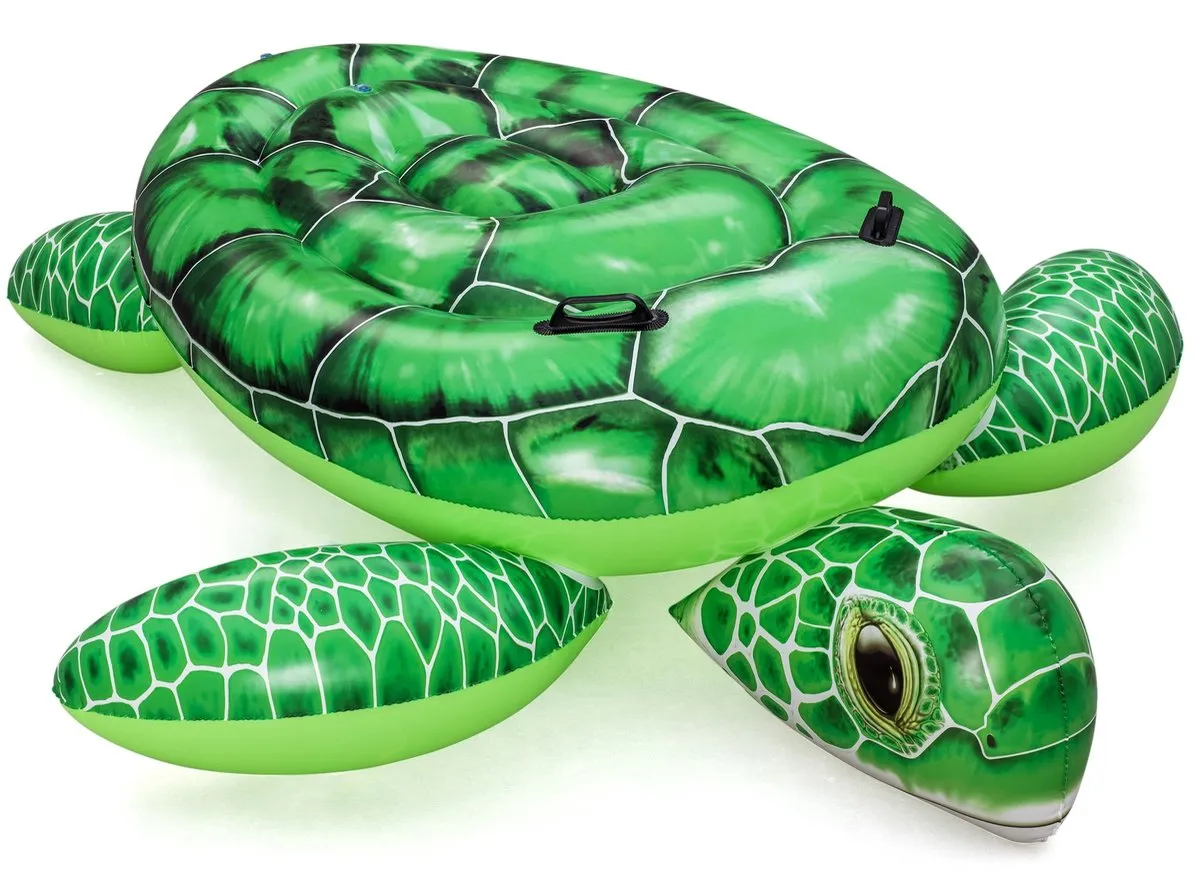 Bestway Opblaasbare Schildpad 150x145cm - Groen