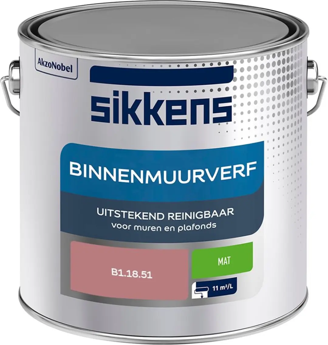 Sikkens Binnenmuurverf Mat B1.18.51 - 2,5L