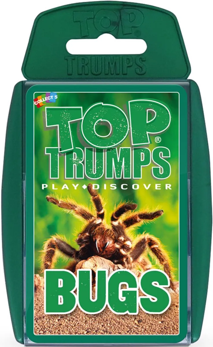 Winning Moves Top Trumps Bugs Kaartspel