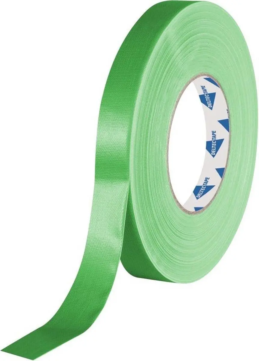 Deltec Gaffa Tape Pro 19mm x 50m Groen