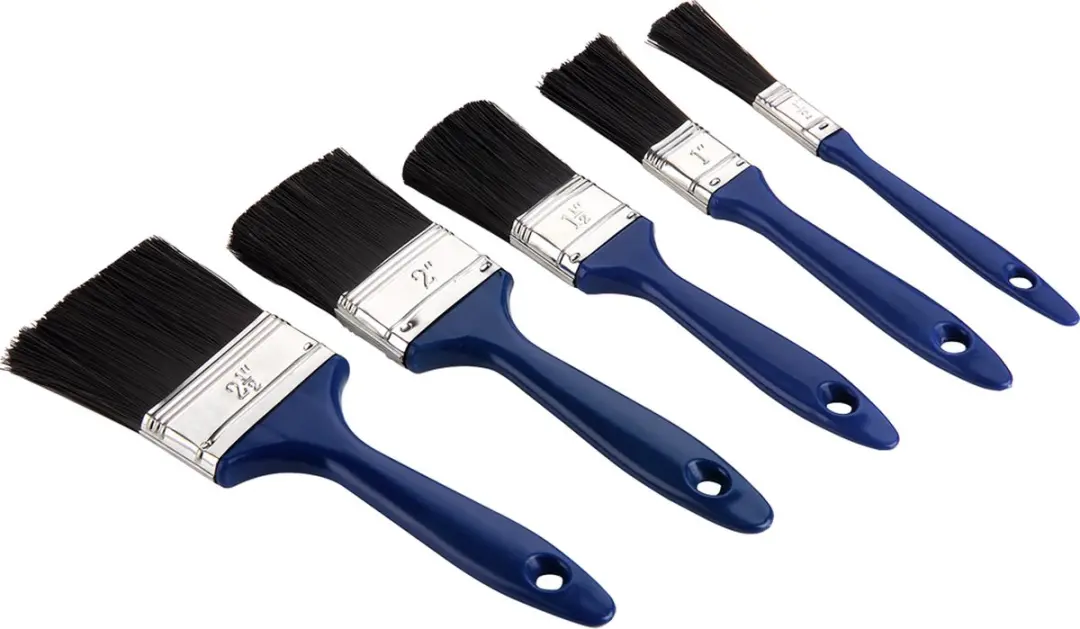 Monzana Verfkwasten Set 5-delig - Blauw